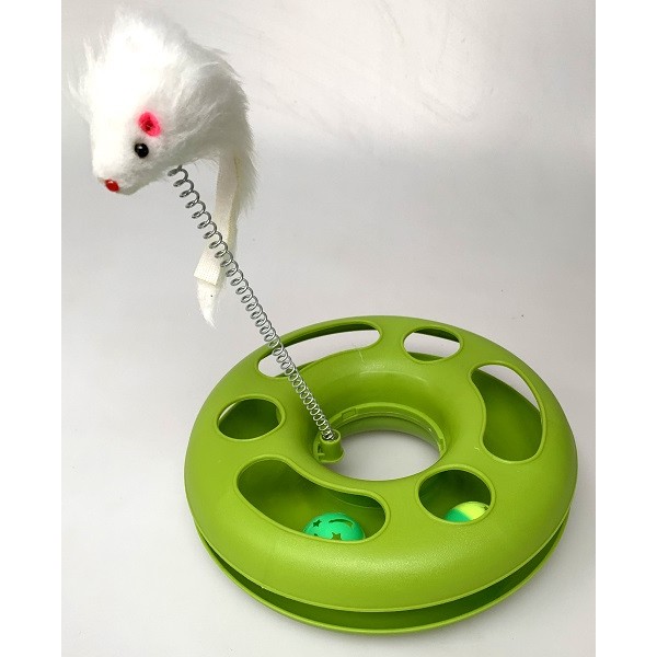 Interaktív. hračka - hrací kruh s myšou D21x7,2cm