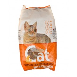 Kompletné krmivo pre dospelé mačky - kuracie 3kg  Golden