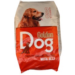 Kompletné krmivo pre dospelé psy - hovädzie 10 kg Golden