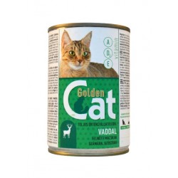 Konzerva pre dospelé mačky - zverina  415g  Golden