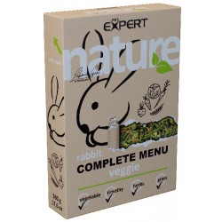 Krmivo králik-complete menu-veggie mix,500g krab.nature PET EXPERT