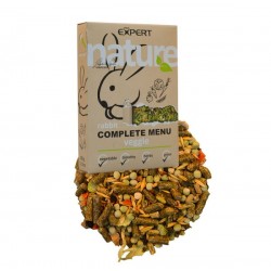 Krmivo králik-complete menu-veggie mix,500g krab.nature PET EXPERT